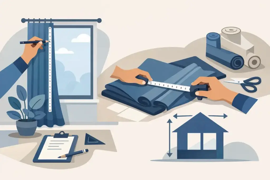 How to Measure Made to Measure Curtains