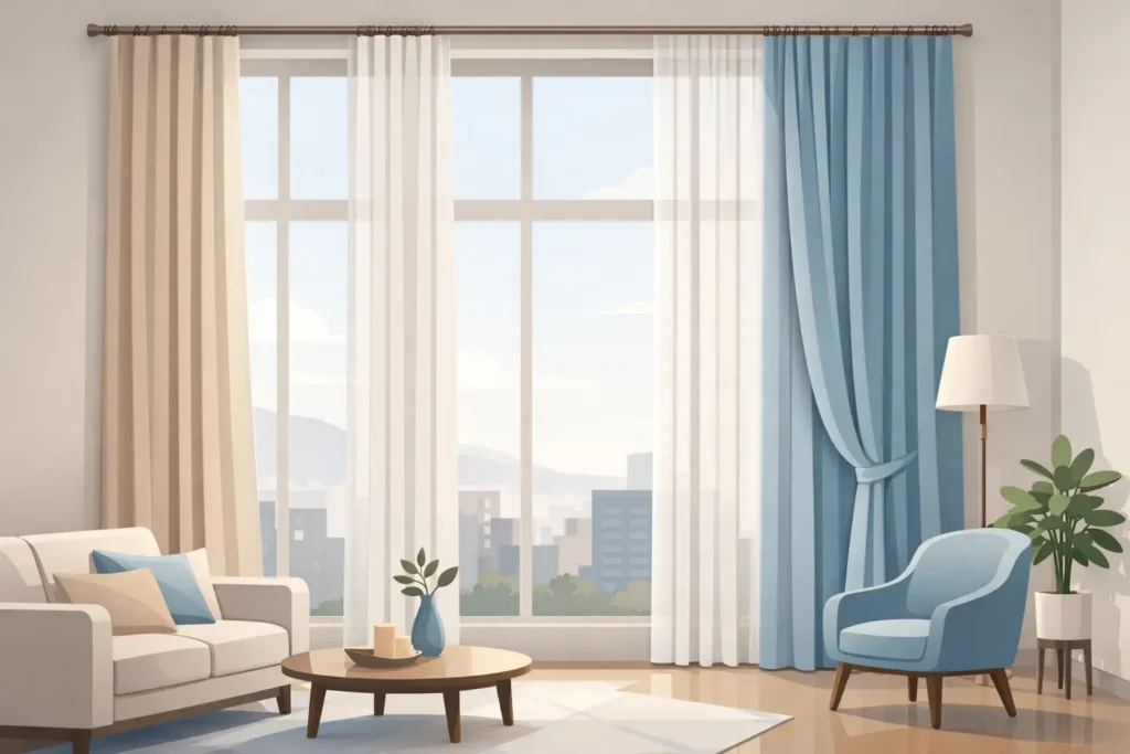 Best Curtains for Tall Windows That Fit Beautifully