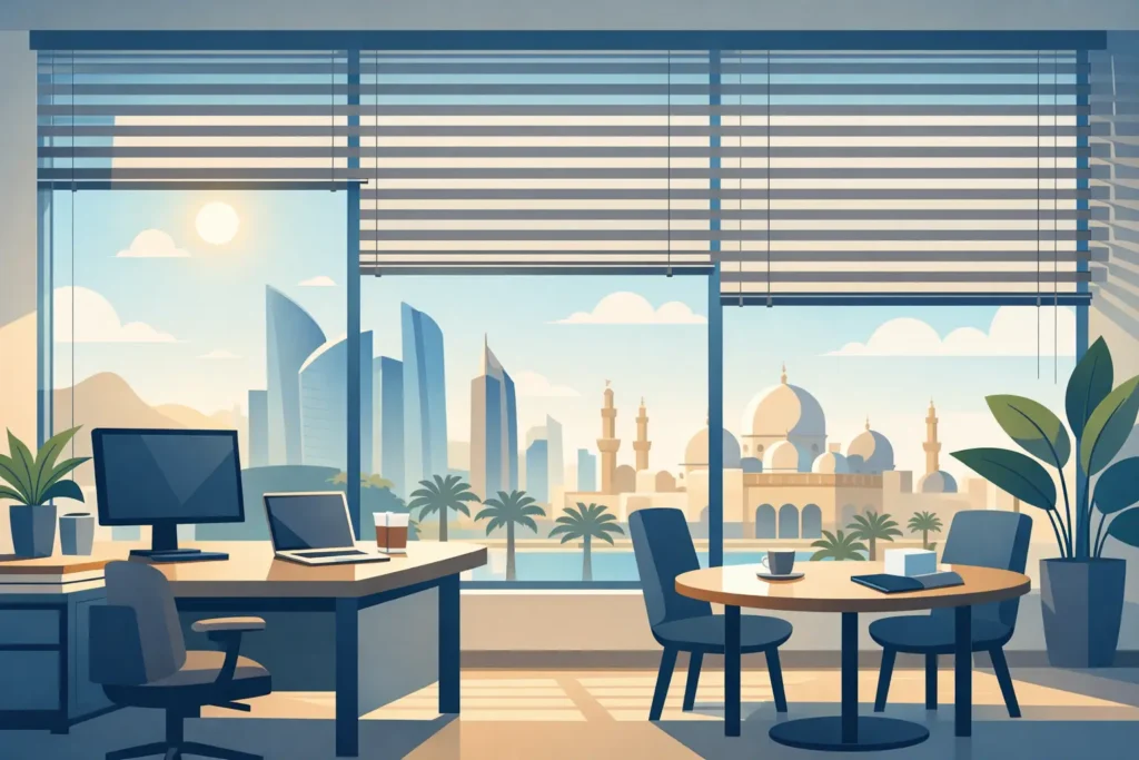 Abu Dhabi Office Blinds for Productive Workspaces