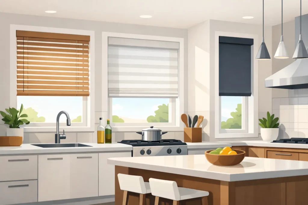 Best Blinds for Kitchen Windows for Modern Homes