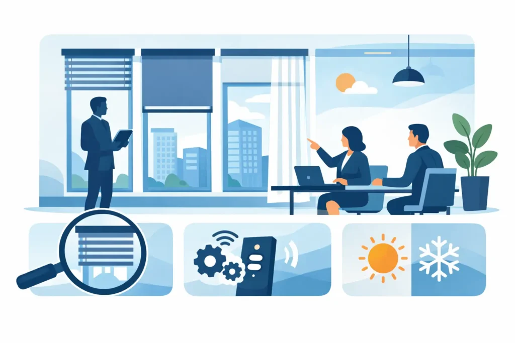 Commercial Window Treatment Solutions That Perform
