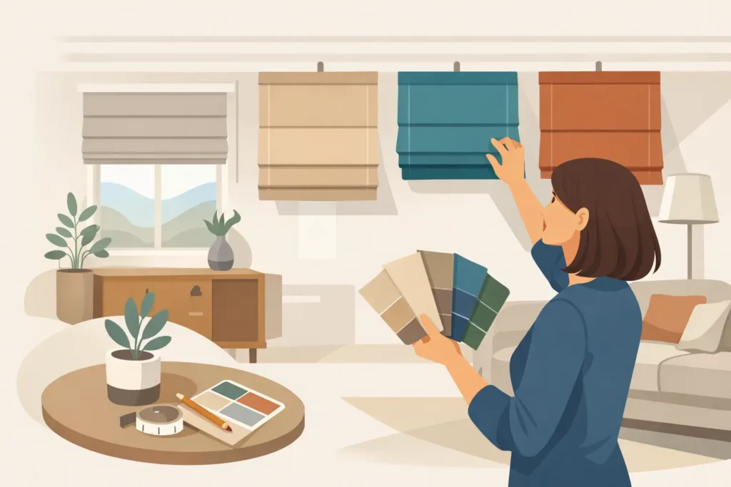 How to Pick Roman Blinds That Fit Your Home