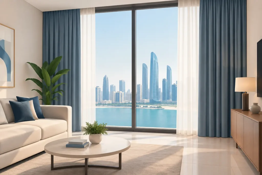 An Abu Dhabi Apartment Curtain Example That Works