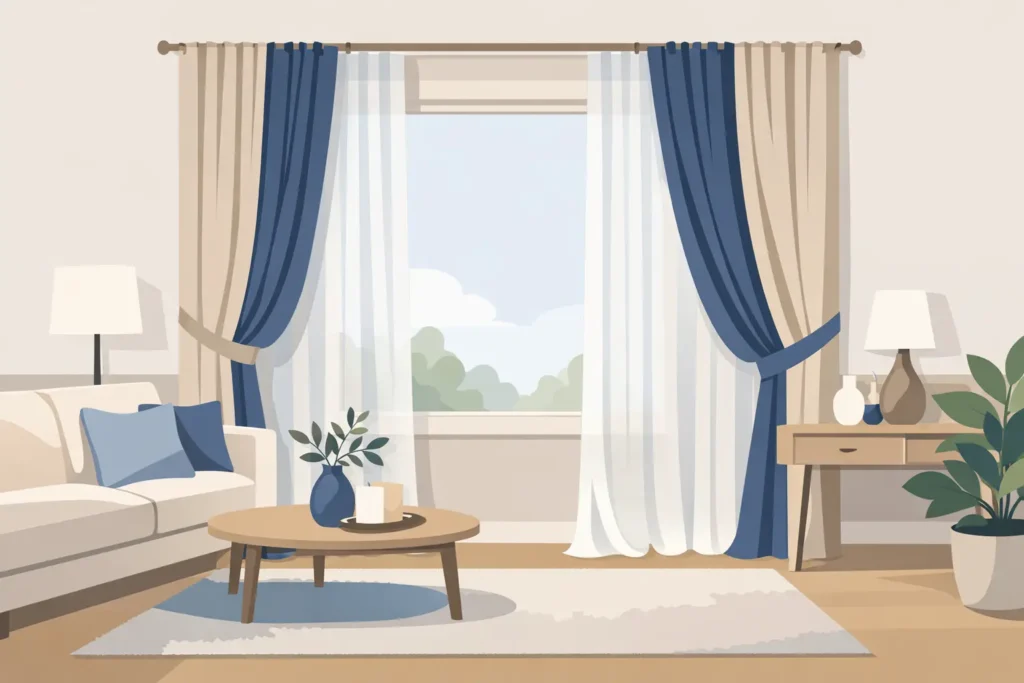 How to Layer Curtains for a Polished Home