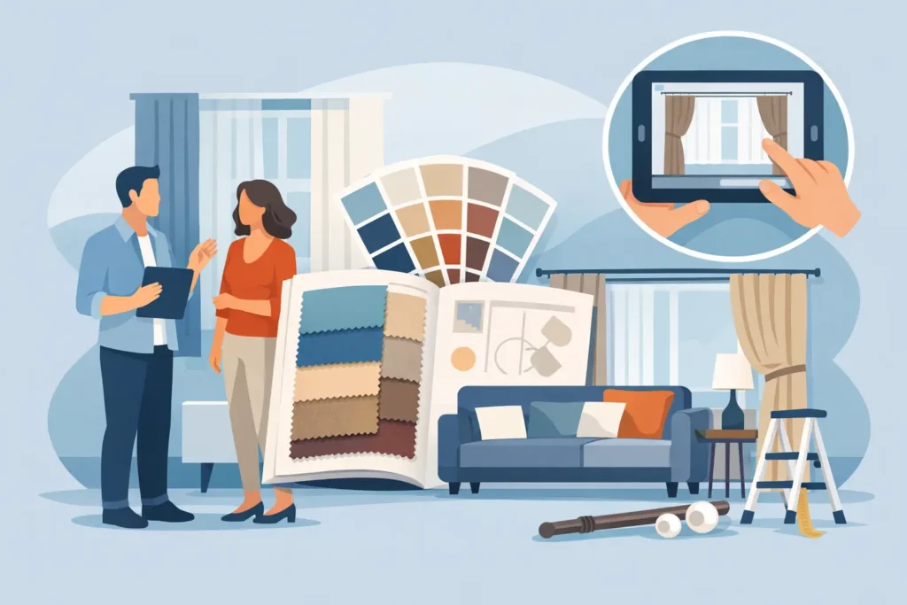 What a Curtain Consultation Service Should Include