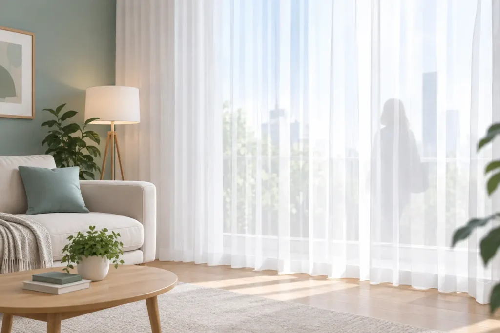 Can Sheer Curtains Provide Privacy at Home?