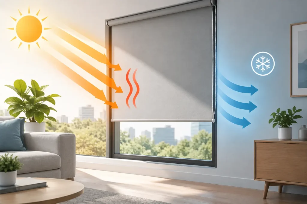Do Roller Blinds Block Heat? What Really Works